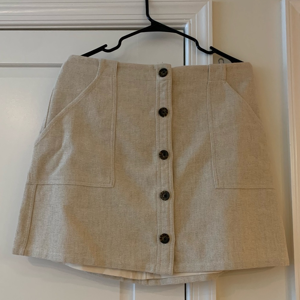 Banana republic button down skirt